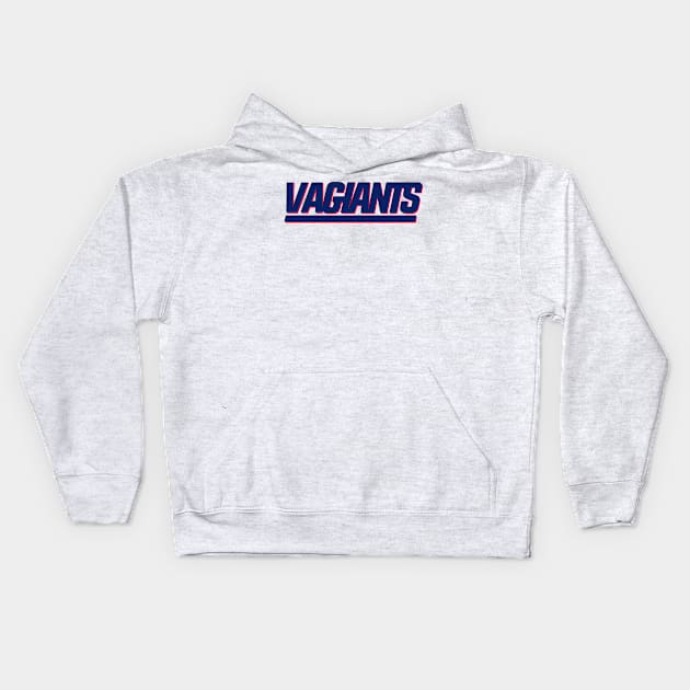 The NY VAGIANTS Tee Kids Hoodie by Tailgate Team Tees